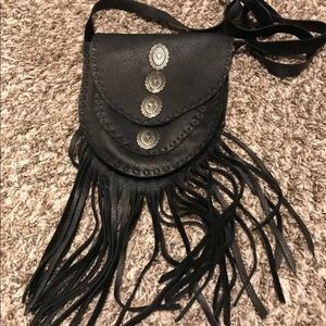 Concho Fringe Purse